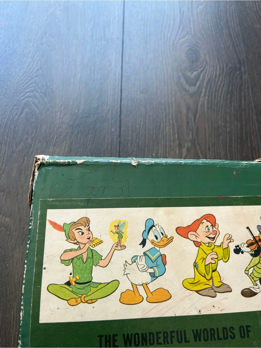Vintage 1965 The Wonderful Worlds of Walt Disney Children's Book Set